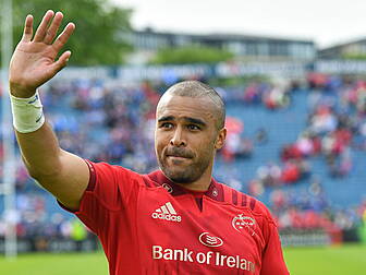 Zebo named in Munster team for...